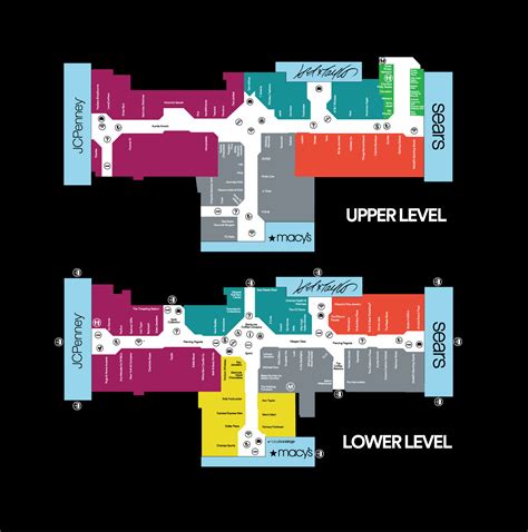 rockaway town square mall map.